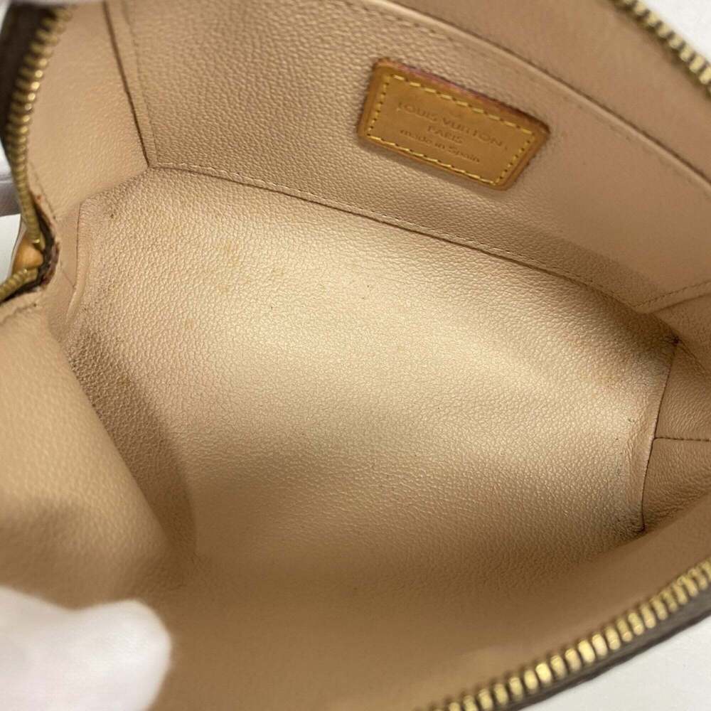 LOUIS VUITTON Authentic Brown Monogram Pochette Pouch - Picture 4 of 9